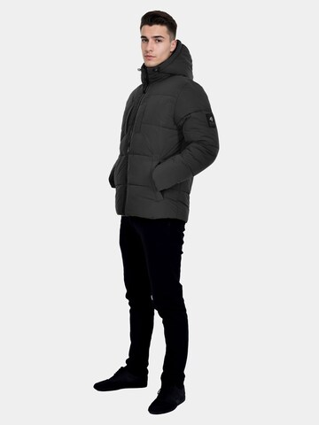 Alessandro Salvarini Winterjas in Zwart