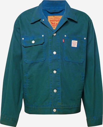 LEVI'S ® Between-Season Jacket 'Sunrise Trucker' in Green: front