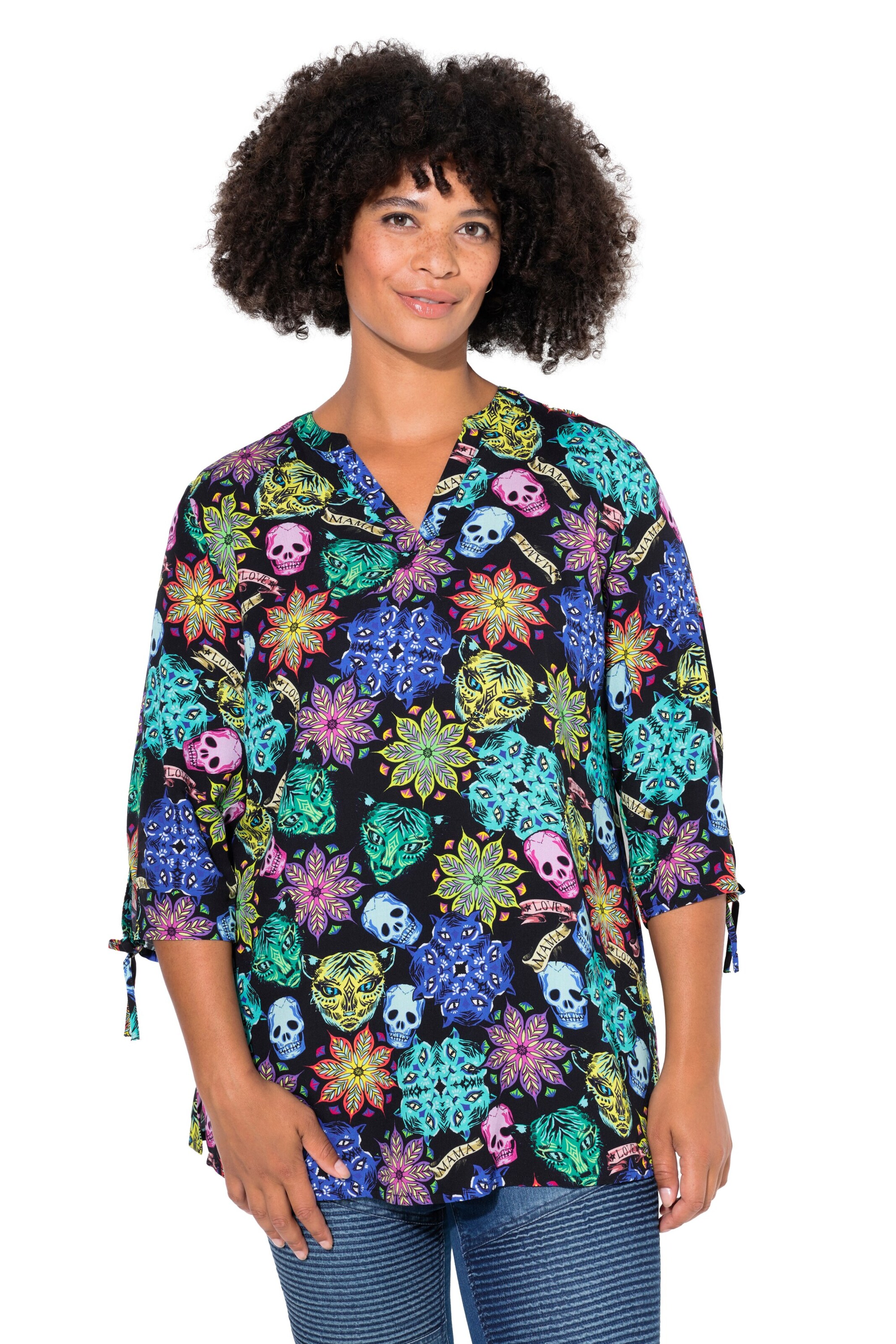 Angel of Style Tunic in Mixed colors: front