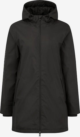 Oxmo Between-Season Jacket in Black: front