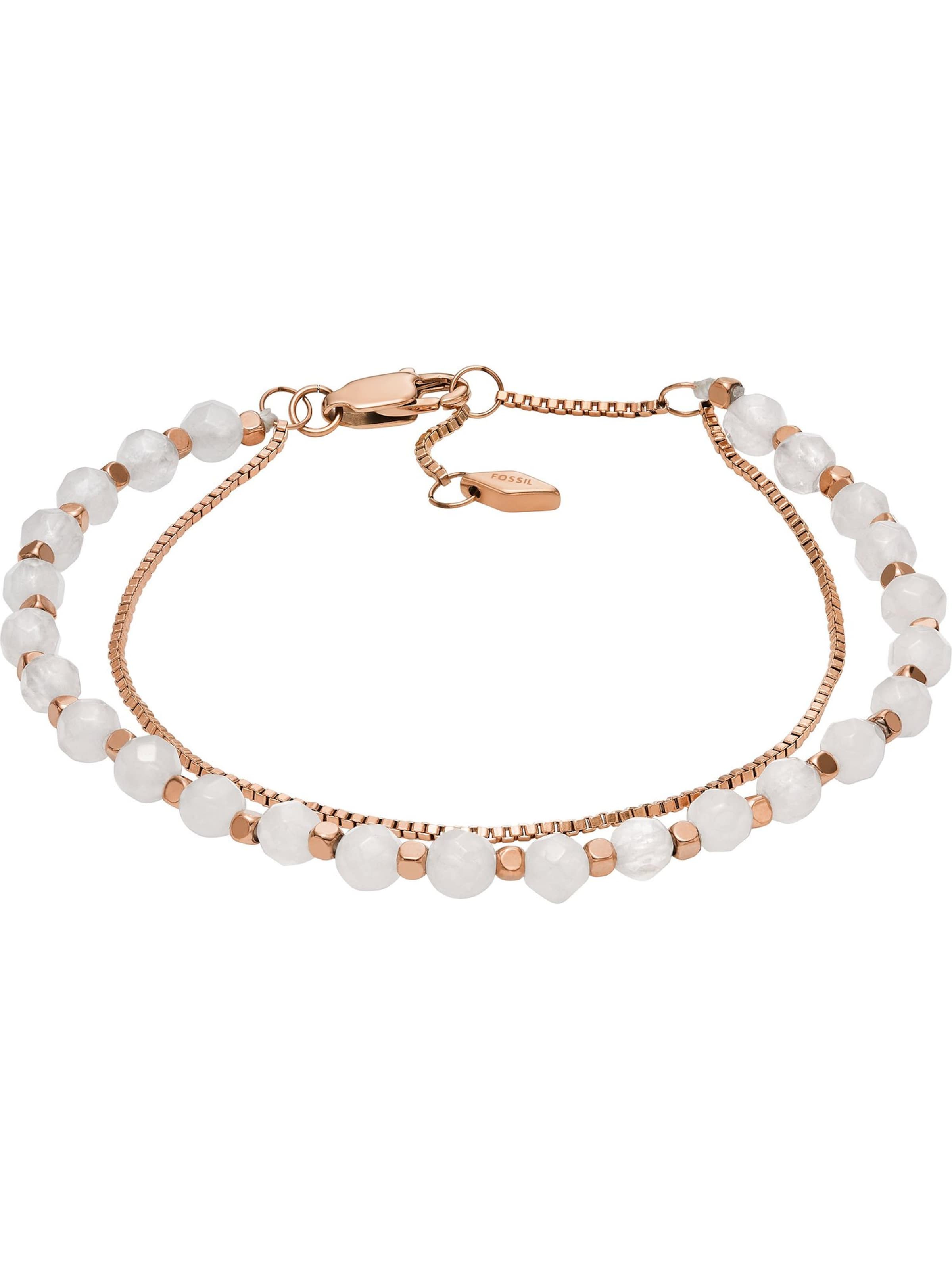 FOSSIL Armband in Weiß: Vorderseite