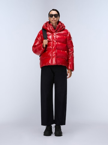 NAPAPIJRI Winter Jacket 'A-Glane' in Red