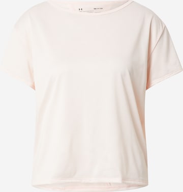 T-shirt fonctionnel UNDER ARMOUR en rose : devant