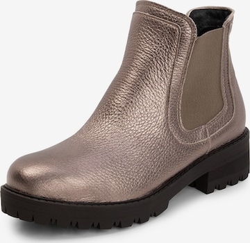 VITAFORM Chelsea Boots in Bronze: front