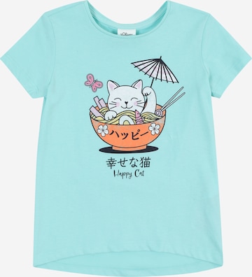 s.Oliver Shirt in Groen: voorkant