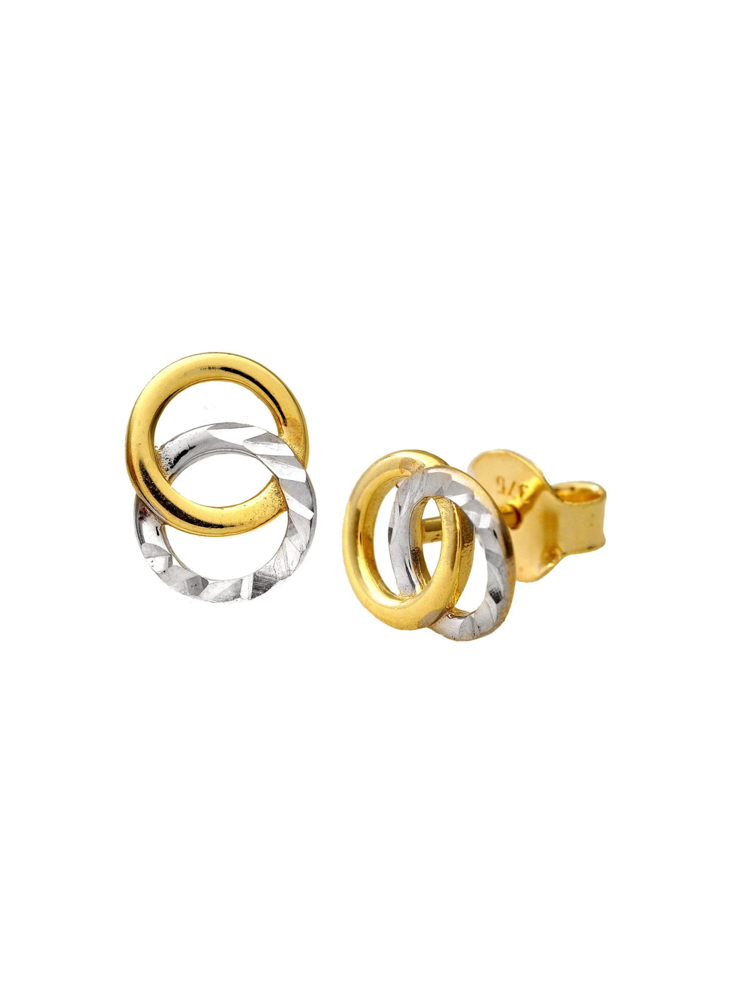 Vanlere Earrings in Gold: front