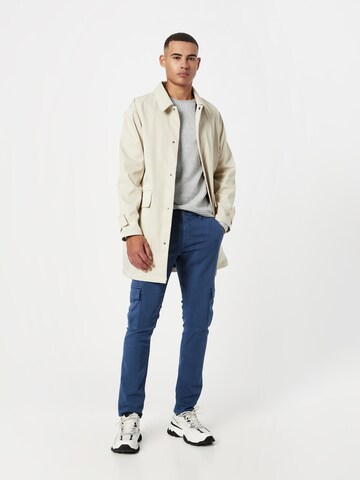 BLEND Slimfit Cargo farmer 'Twister' - kék