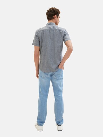 TOM TAILOR Regular Fit Hemd in Blau