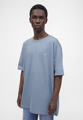 BOSS T-shirt 'Tales' i blå