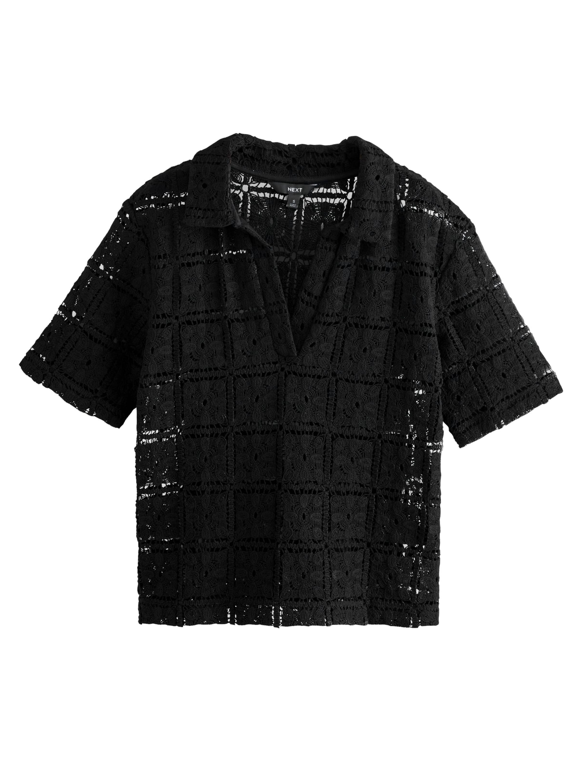 melns Next T-Krekls: no priekšpuses