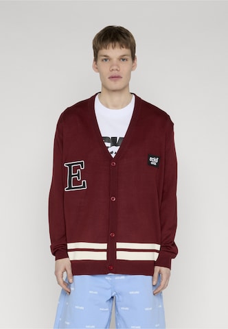 Ecko Unlimited Knit cardigan in Red: front