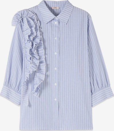 oltre Bluse in S-M in blau, Produktansicht