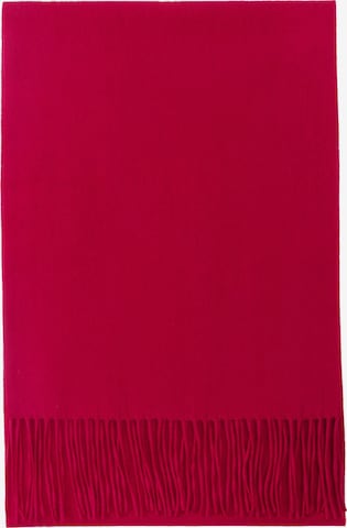 Écharpe 'Unisex Cashmere Fringed Scarf' GOBI Cashmere en rose : devant