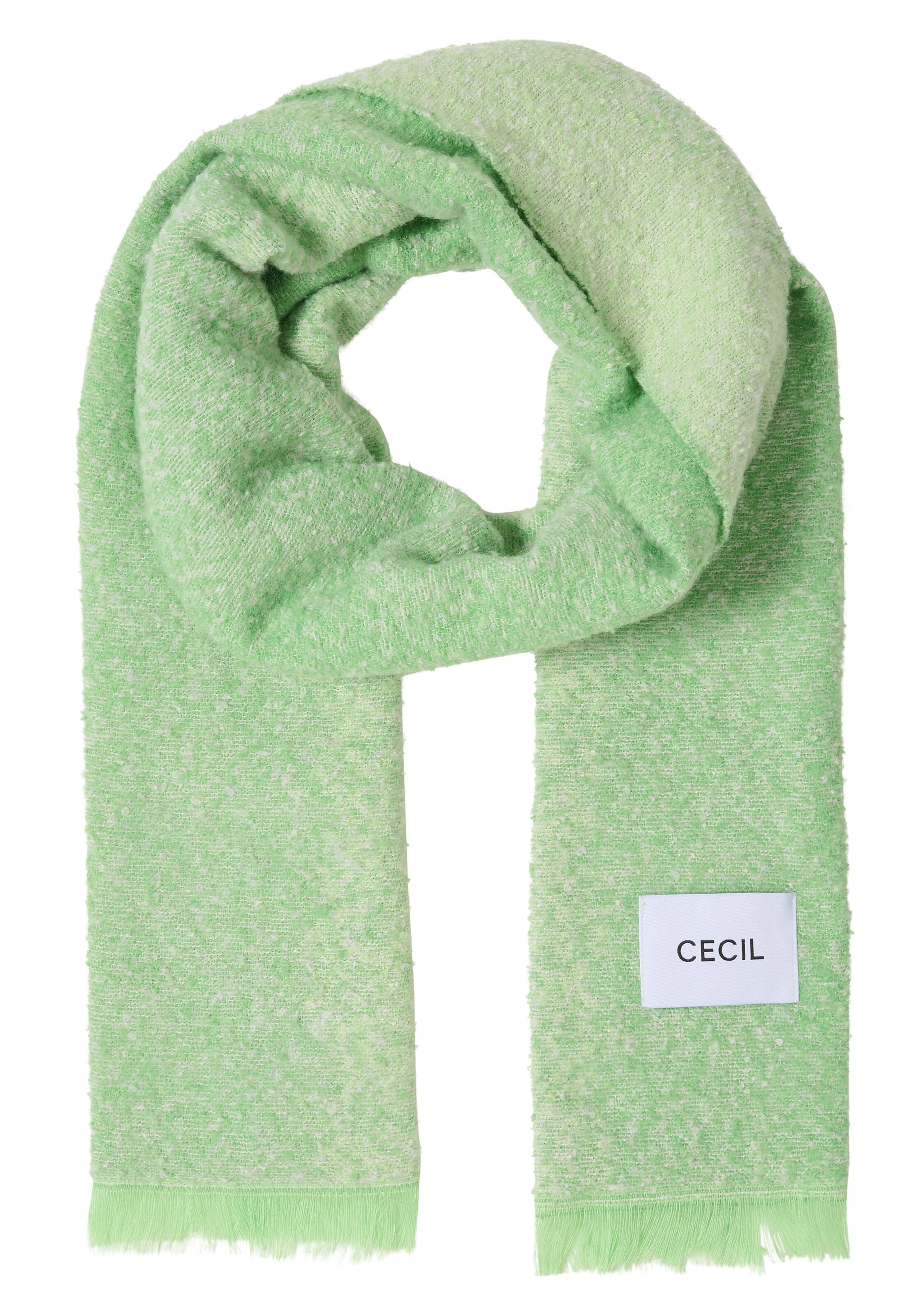 CECIL Scarf in Green: front