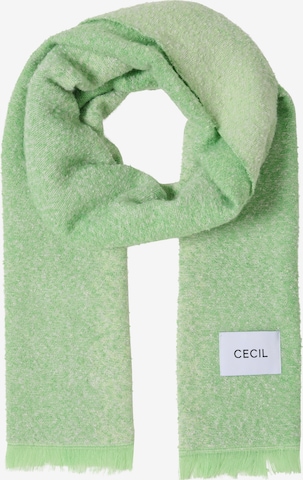 CECIL Scarf in Green: front