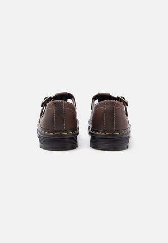 Ballerina con cinturino 'ZebZag' di Dr. Martens in marrone