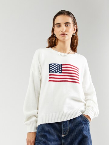 HOLLISTER - Jersey en blanco: frente