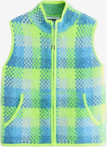 mėlyna Next Megzta liemenė: priekis