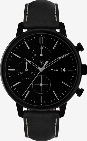 TIMEX Analog Watch 'Chicago City' in Black: front