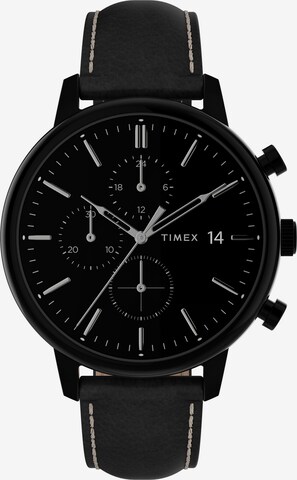TIMEX Analoog horloge 'Chicago City' in Zwart: voorkant