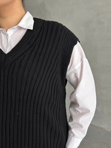 Pull-over Stil Diva en noir