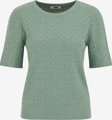 WE Fashion Neulepaita värissä vihreä: etupuoli