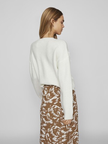 VILA - Jersey en blanco