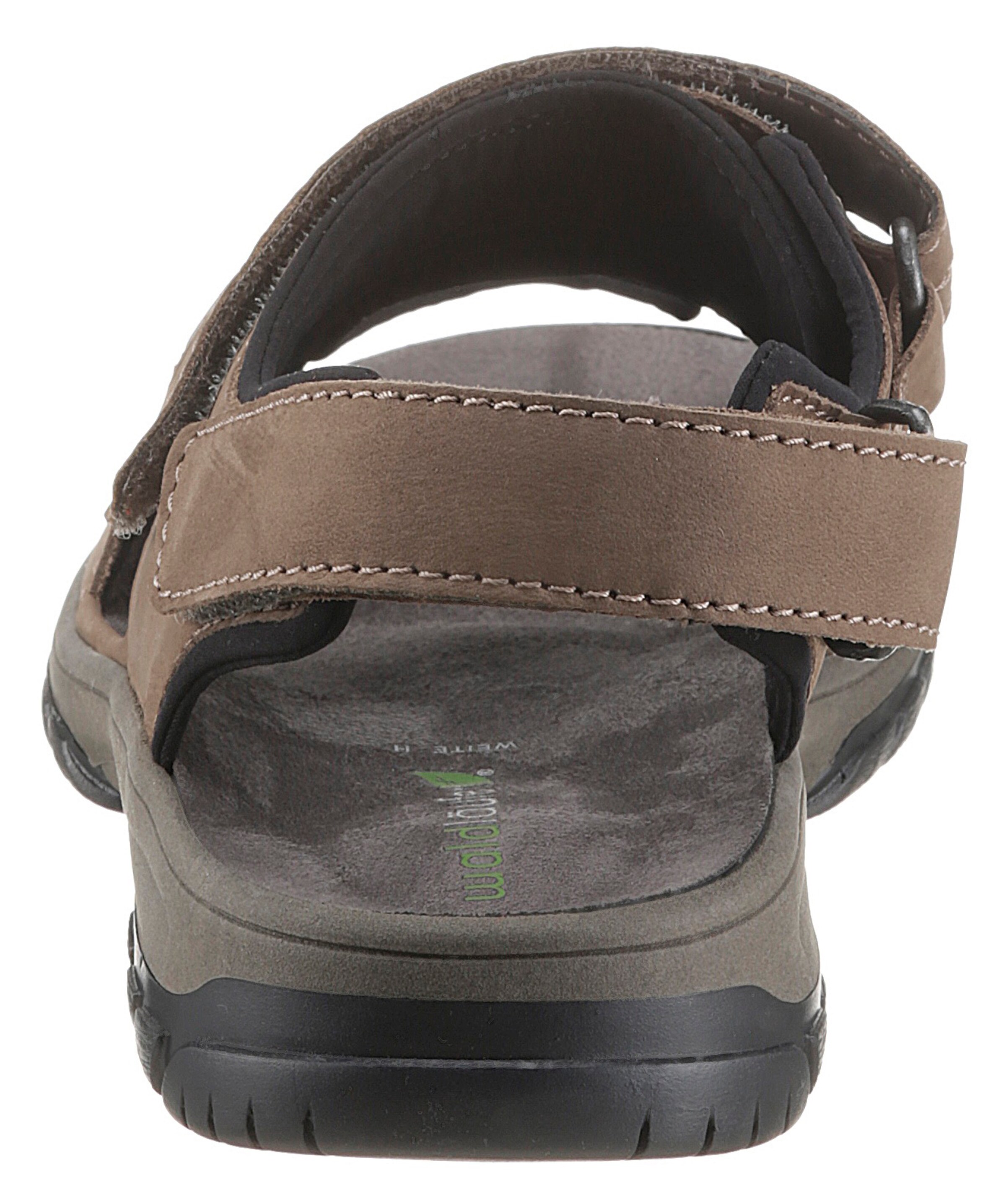 WALDLÄUFER Sandale in Braun