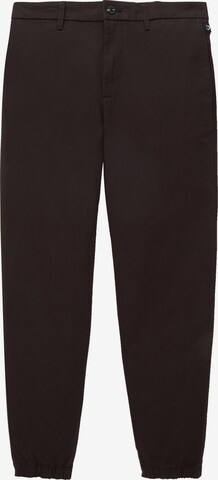 Effilé Pantalon TOM TAILOR DENIM en noir : devant