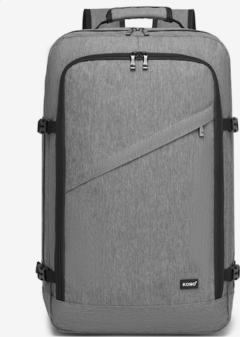 Kono Rucksack 'Backpack' in Grau: Vorderseite