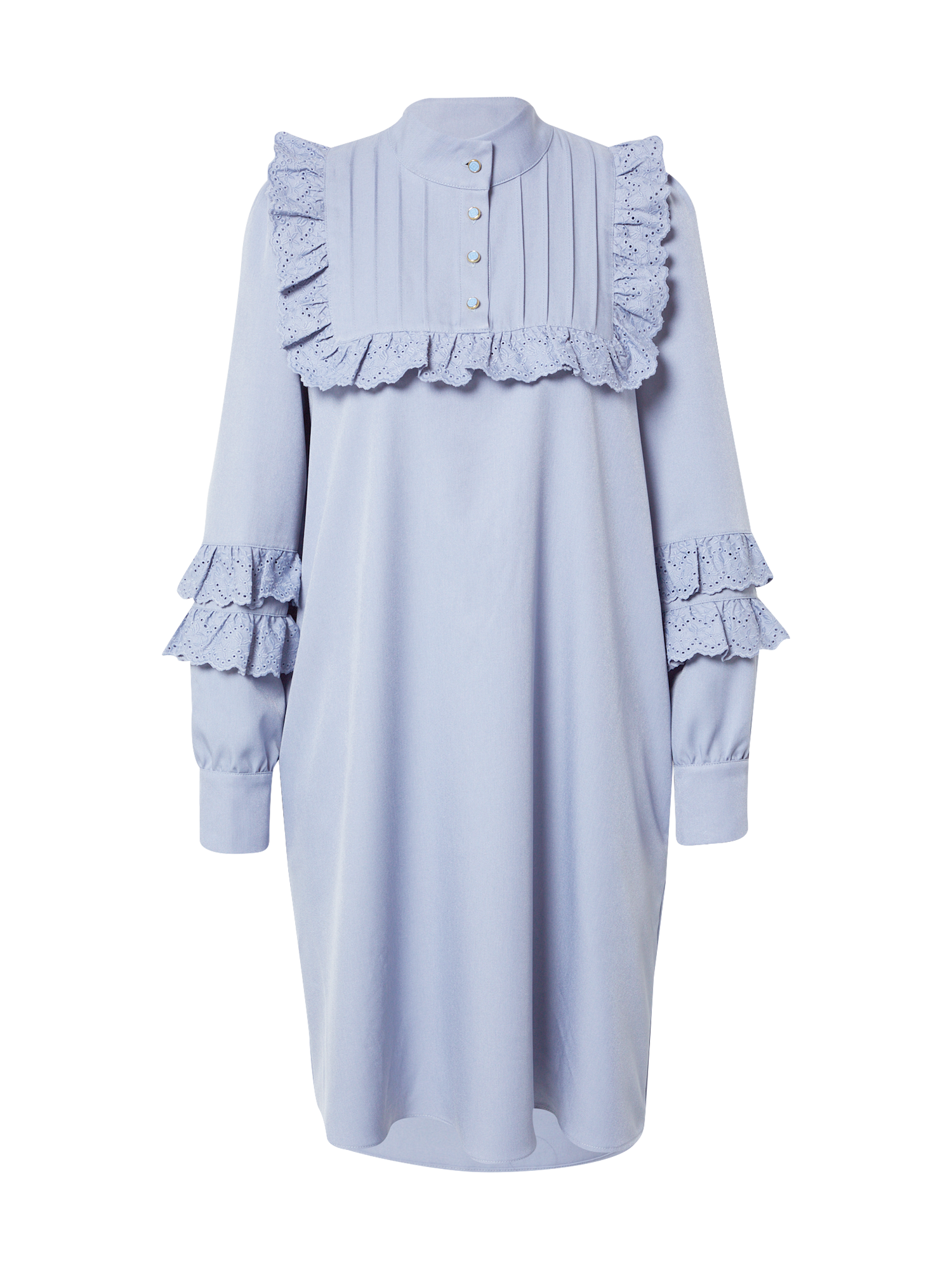 NÜMPH Sukienka koszulowa CHARLIZE w kolorze Jasnoniebieskim 
