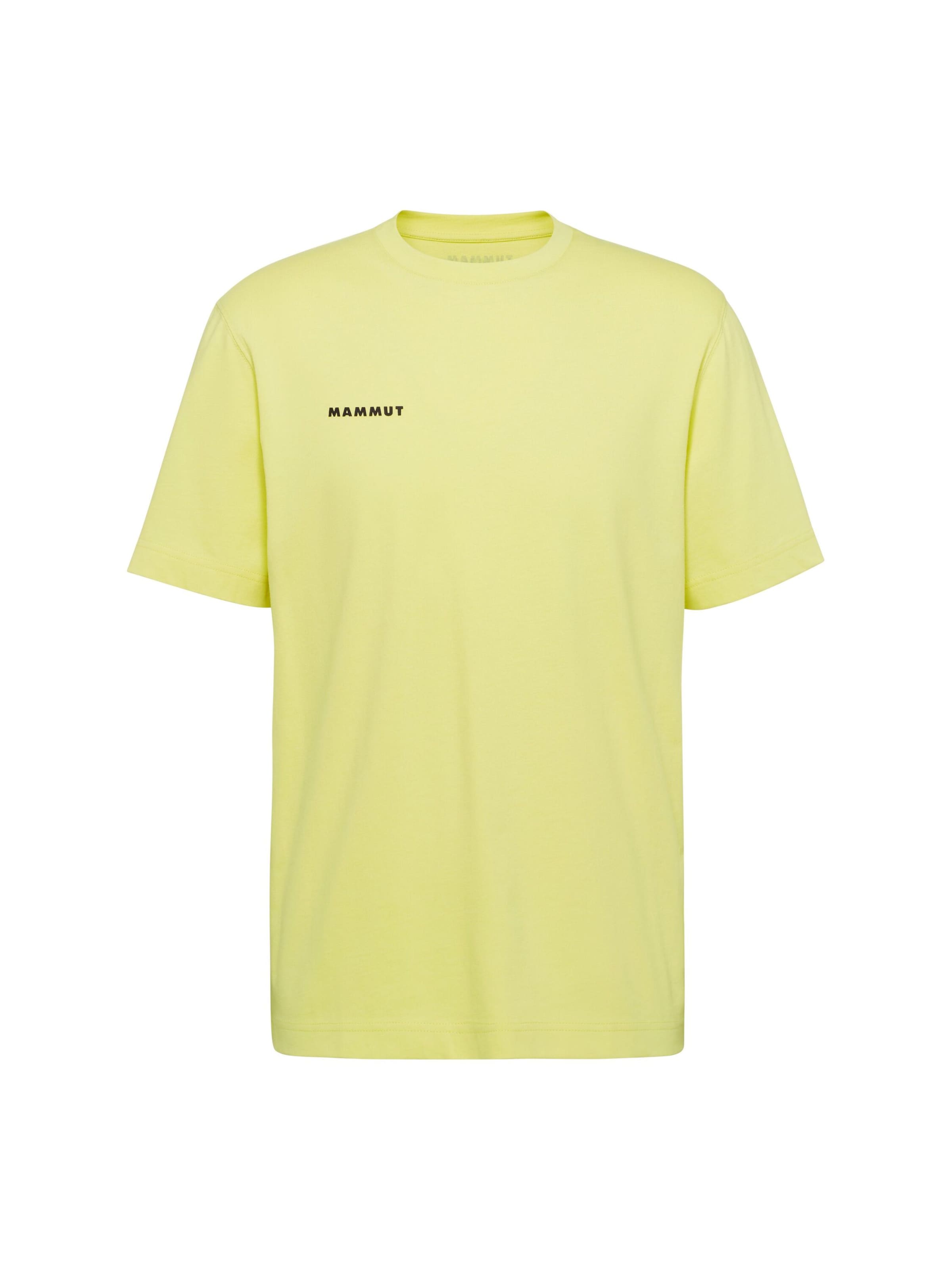 MAMMUT Performance Shirt in Yellow: front