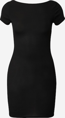 Nasty Gal Dress in Black: front