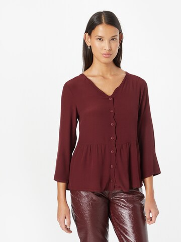 Camicia da donna 'Cami' di ABOUT YOU in rosso: frontale