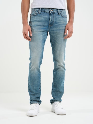 BIG STAR Slimfit Jeans ' MARTIN ' in Blauw: voorkant