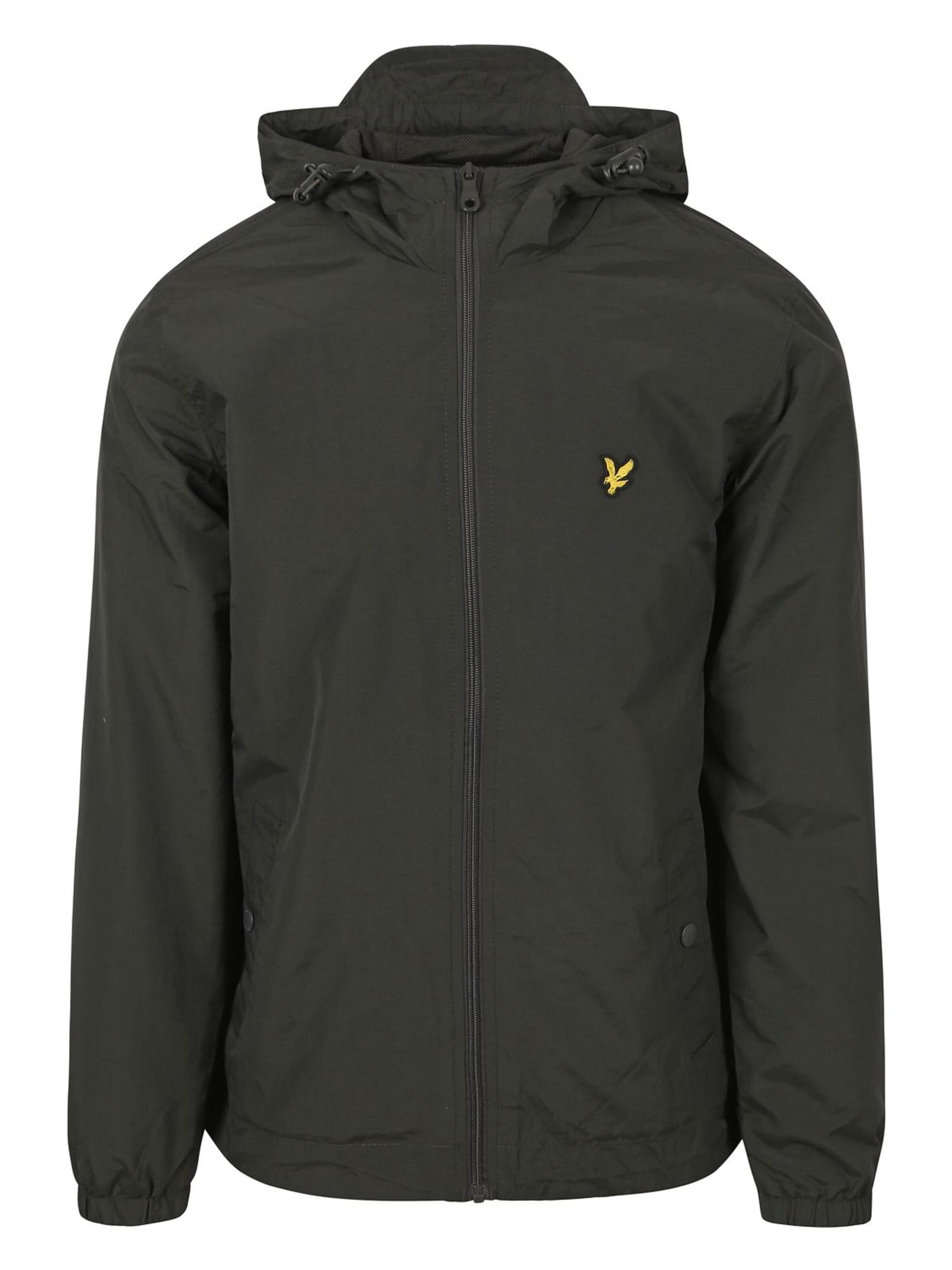 Lyle & Scott Winterjas in Grijs: voorkant