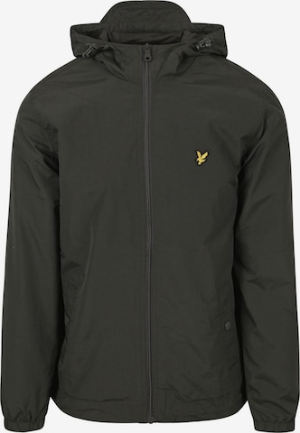 Lyle & Scott Winterjas in Grijs: voorkant
