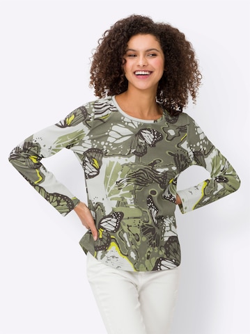 Maglietta di heine in verde: frontale