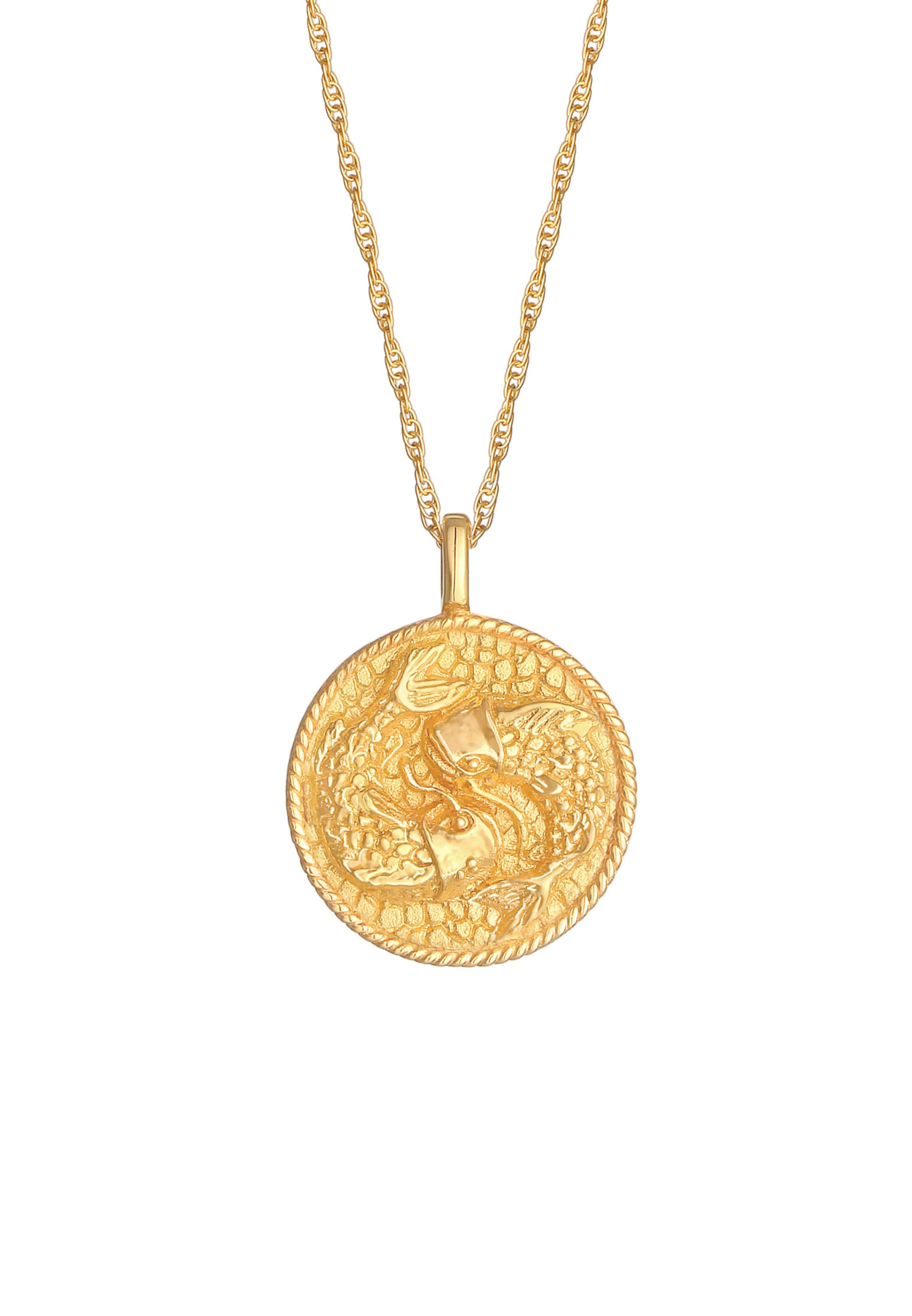 ELLI Halskette Sternzeichen, Sternzeichen - Fische in gold, Produktansicht