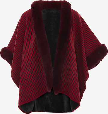 FRAULLY Cape in Red: front