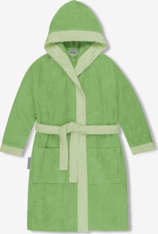 normani Bathrobe 'Elounda' in Green: front