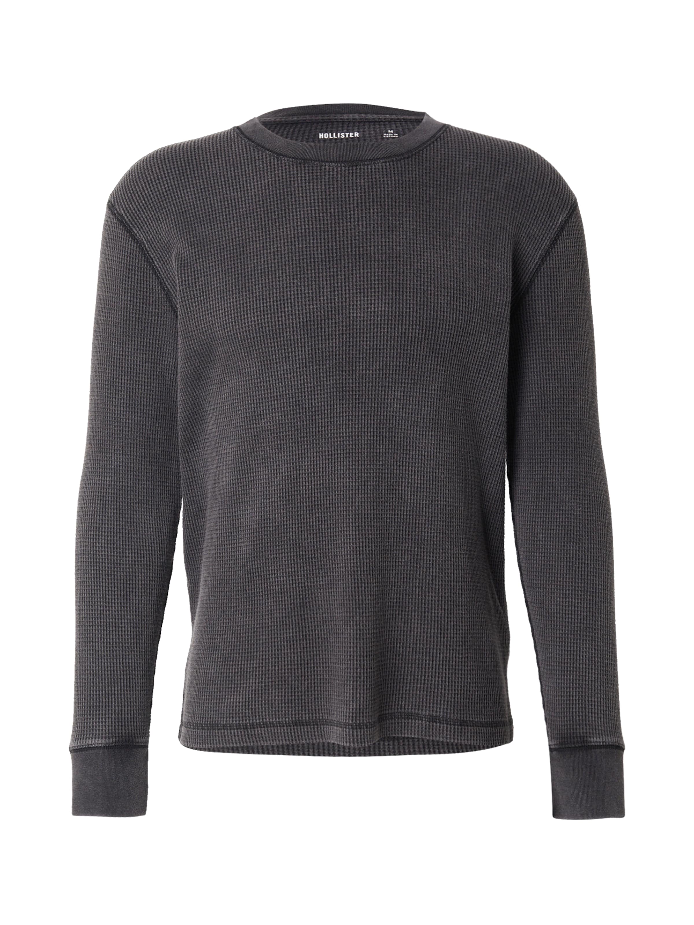 fekete melír HOLLISTER Póló, Termék nézet