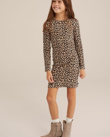 WE Fashion Dress in Beige