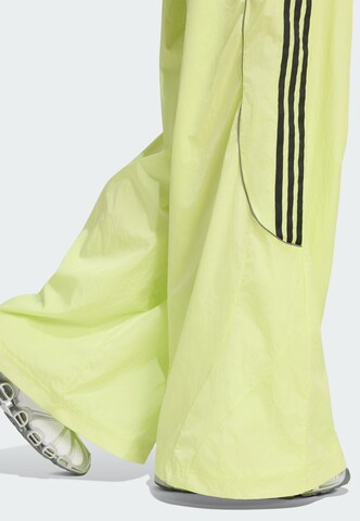 Wide Leg Pantalon 'Teamgeist' ADIDAS ORIGINALS en jaune