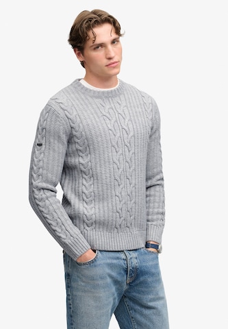 Superdry & Co - Jersey 'JACOB' en gris: frente