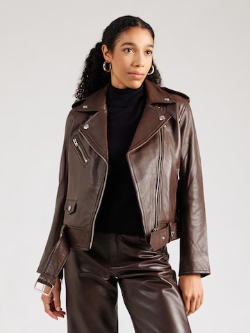 STAND STUDIO Övergångsjacka i brun: framsida