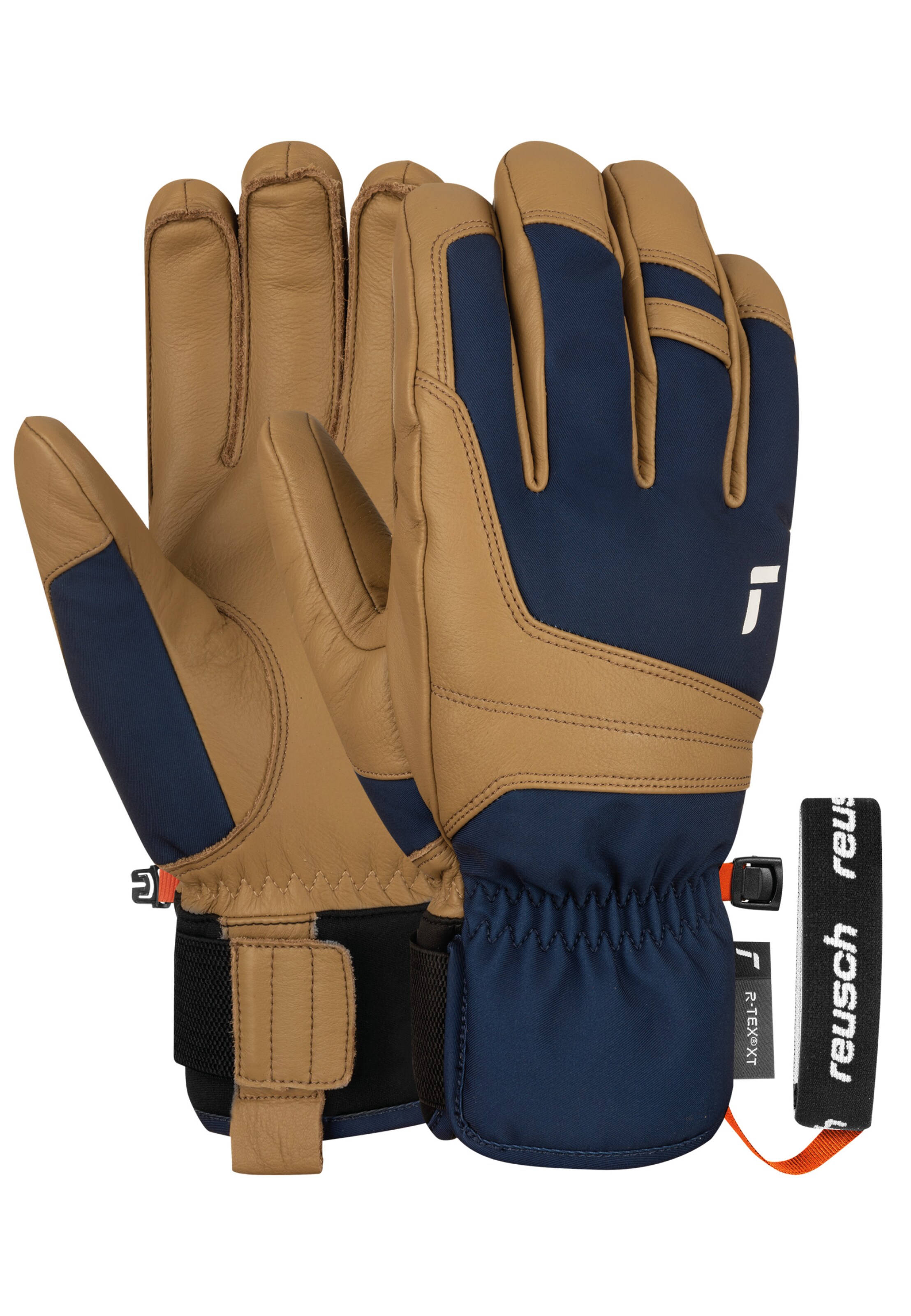REUSCH Sporthandschoenen 'Experience R-TEX XT' in Blauw: voorkant