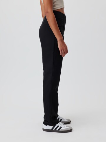 LeGer by Lena Gercke Regular Trousers 'Laurentia' in Black