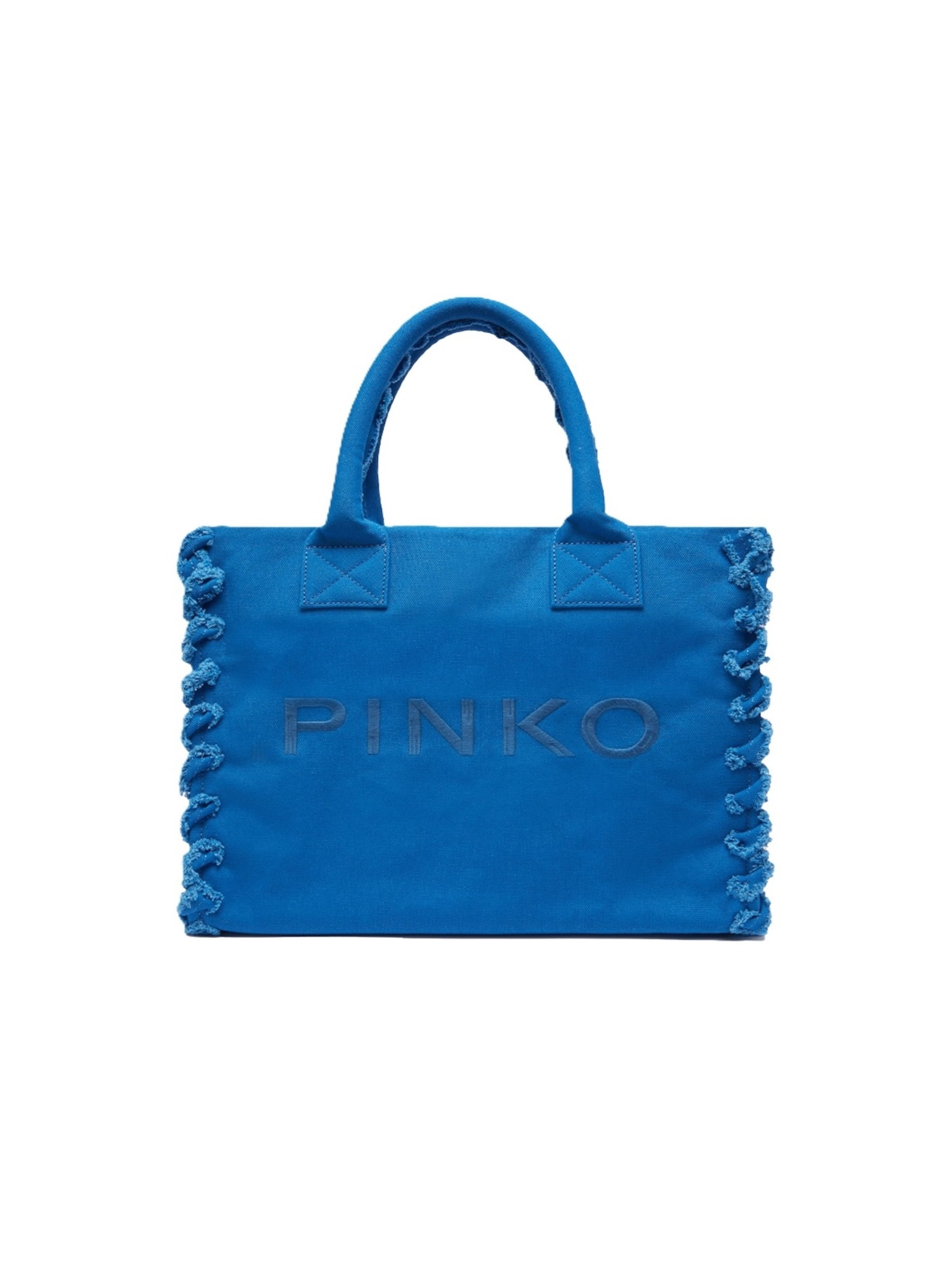Borsa a spalla '100782 A1WQ' di PINKO in blu: frontale