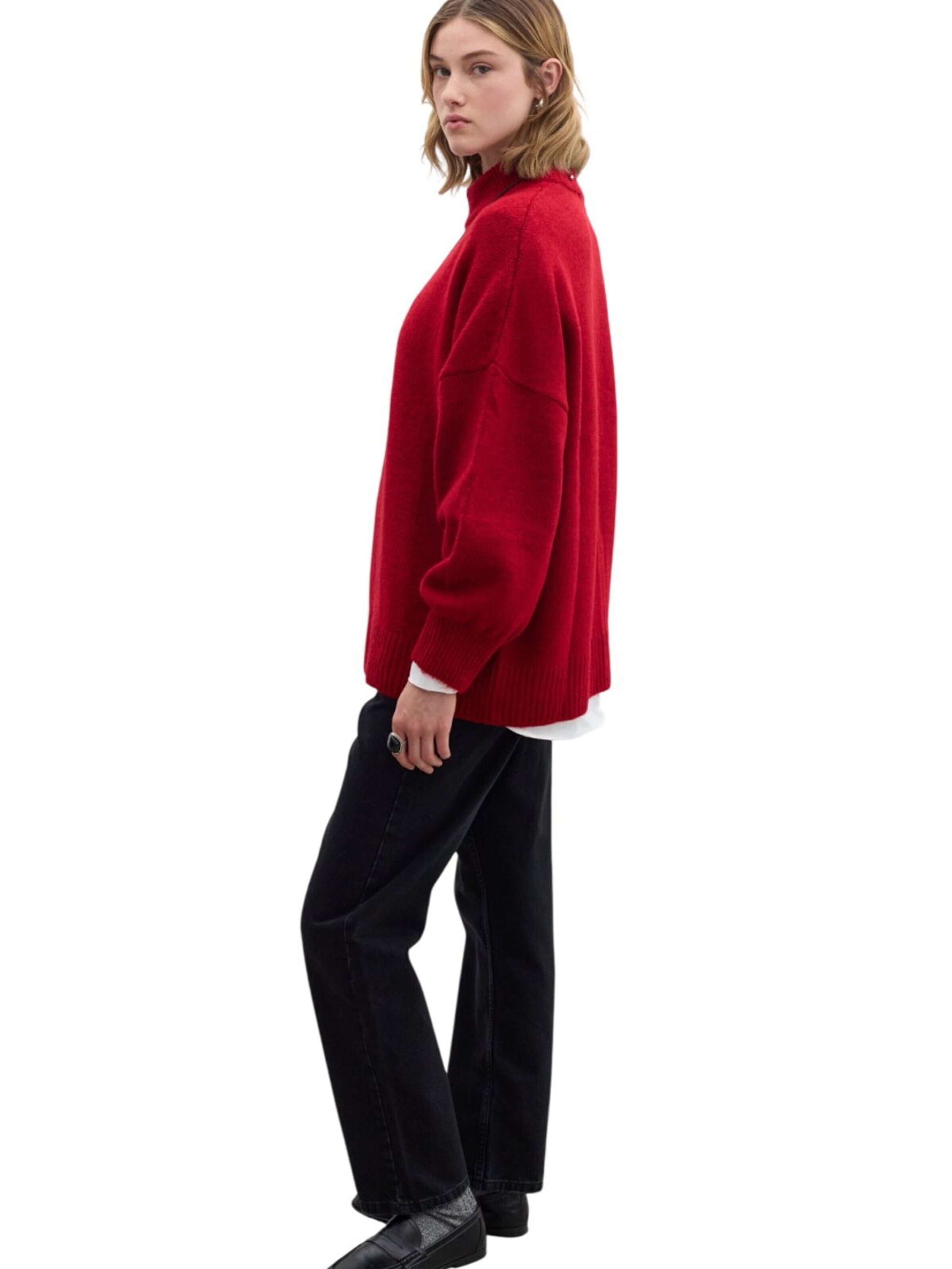 MANUKA Pullover in Rot